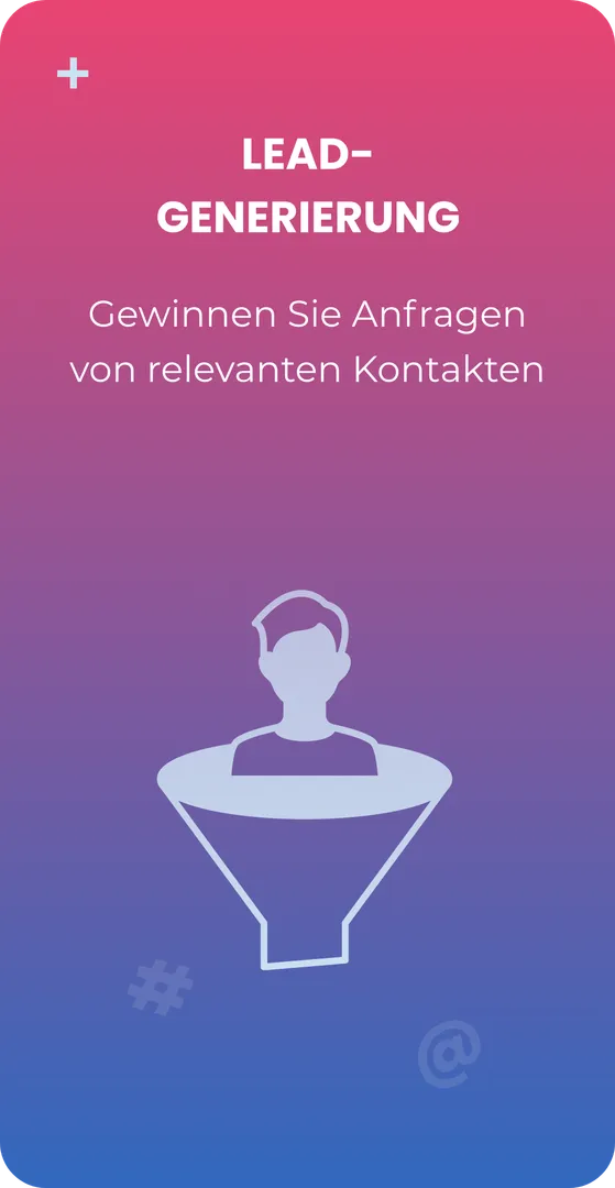 Karussell zur Lead-Generierung