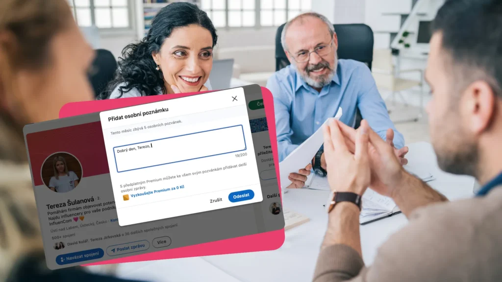 Kundenakquise über LinkedIn - Illustration